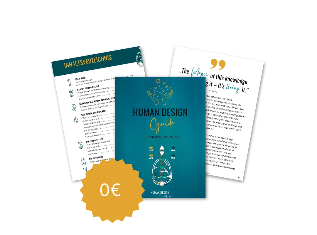 Vorschau Human Design Einführungs-Guide