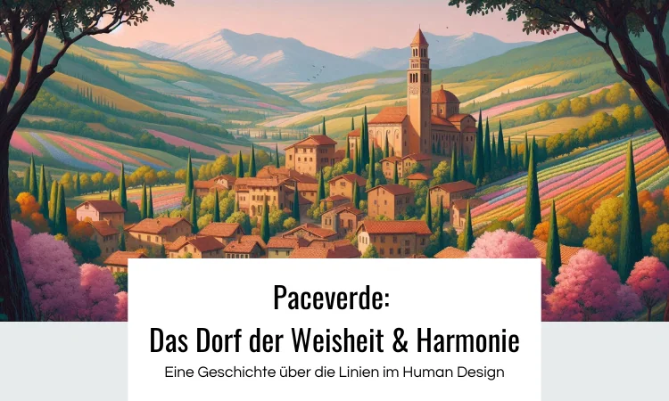 Paceverde - Das Dorf der Weisheit und Harmonie. Eine Geschichte über die Linien im Human Design